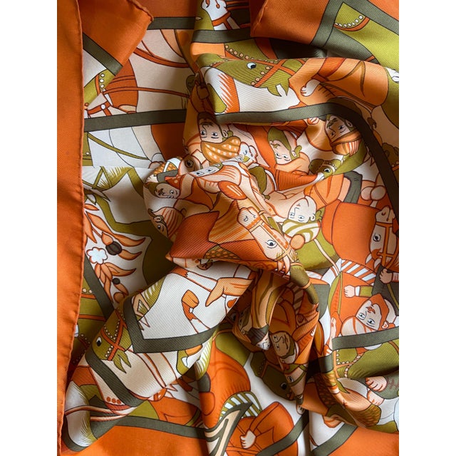 HERMÈS ALI BABA Silk Scarf edited 1972 Pierre Peron For Sale - Image 12 of 12