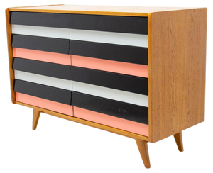 Mid-Century Czechoslovakian U-458 Chest of Drawers attributed to Jiri Jiroutek, 1960s