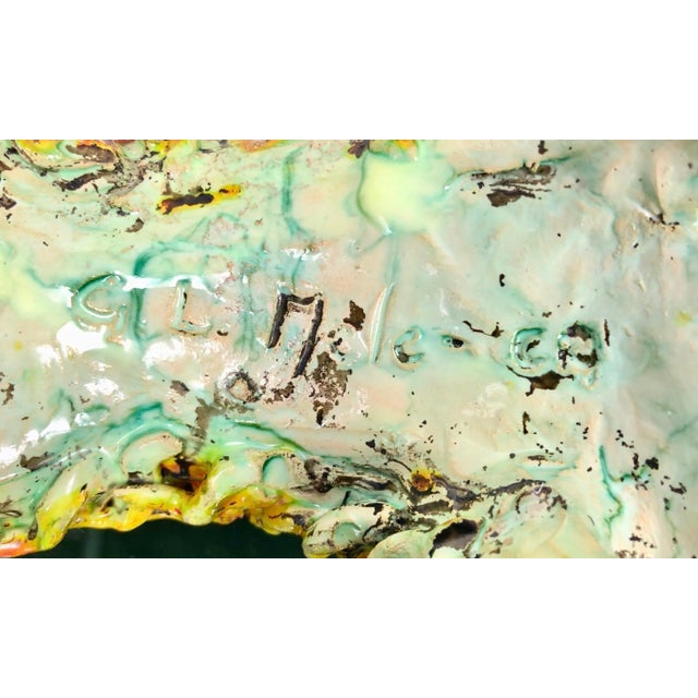 Ceramic Italian Ceramic Boar Animal Sculpture by Gianluigi Mele, 1970s For Sale - Image 7 of 8