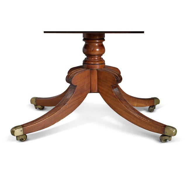 Hollywood Regency Antique Regency Dining Table, 1820 For Sale - Image 3 of 10