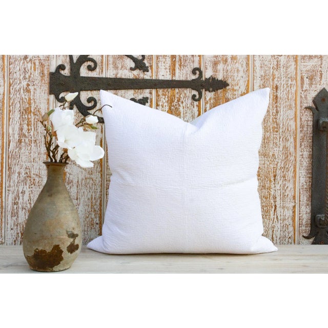 Celebrate the feminine with the handmade Filanan Gudari Pillow. This ornate pillow is cotton based and adorned with the...