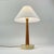 ASEA Teak & Brass Table Lamp Asea No E1240 from Bergboms, Sweden 1940s For Sale - Image 4 of 13
