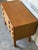 1960s Oak Dresser With 3 Drawers and Black Handles Danish Mid-Century Modern 1960s For Sale - Image 5 of 12