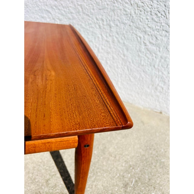 Glostrup Møbelfabrik Vintage Danish Mid-Century Modern Teak Side Tables / End Tables by Grete Jalk for Glostrup Mobelfabrik For Sale - Image 4 of 9