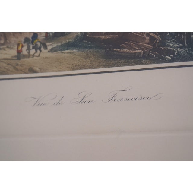 Set of 7 Vintage Framed Colored Engravings Etchings Military Ships For Sale - Image 9 of 15