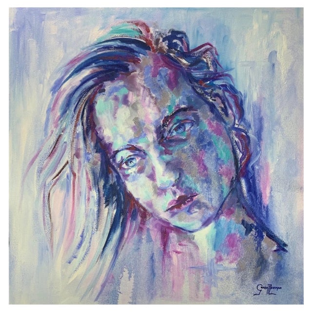 G. T. Zeeman, She Learned to See Herself, 2022, Oil on Canvas For Sale