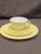 Blue Vintage Mid-Century Modern Hazel-Atlas "Moderntone" Platonite Pastel Dinnerware Set - 16 Pieces (Service for 4) For Sale - Image 8 of 13