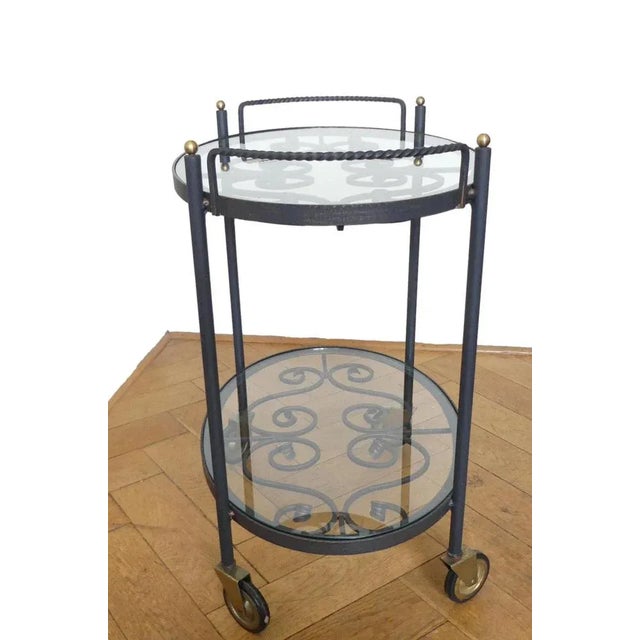 Vintage Italian Serving Cart, 1960s For Sale - Image 6 of 7