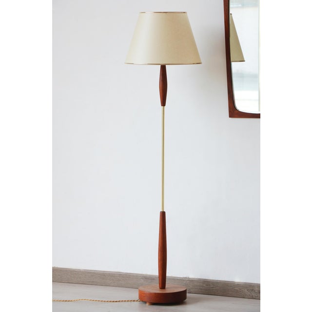 Vintage Teak Floor Lamp, 1960s For Sale - Image 11 of 11