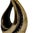 Pair of Ben Seibel for Jenfred-Ware Brass "Flame" Bookends (c.1950) For Sale - Image 9 of 9