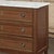 Wood Antique French Louis XVI Mahogany Commode With Carrara Marble For Sale - Image 7 of 17