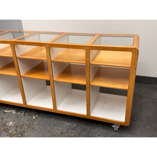 Bespoke Retail Display Case on Casters For Sale - Image 9 of 12