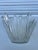 Beautiful striking Heavy glass bowl. Looks like icicles. Great bowl when celebrating the northern lights. Fill with ice,...
