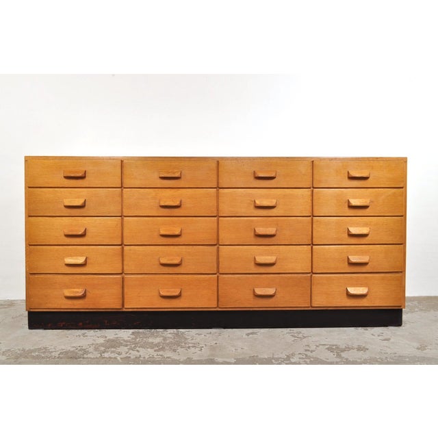 Vintage Shop Display Cabinet in Oak, 1930s For Sale - Image 13 of 18