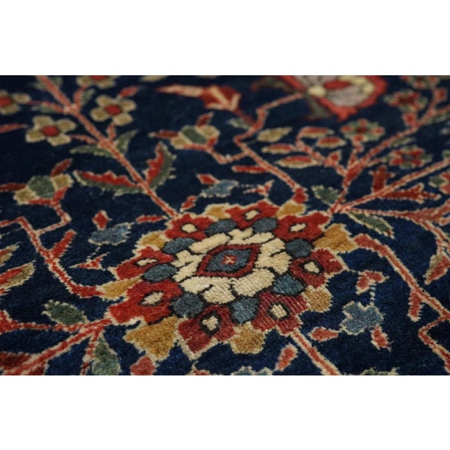 Brown Antique Persian Rug 4'3'' x 6'9'' For Sale - Image 8 of 11