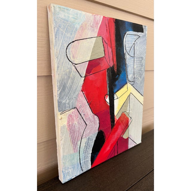 Contemporary David Mac Innes Abstract Painting on Canvas 2014 Signed Original For Sale - Image 3 of 11