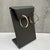 Contemporary Tube Hoop Earrings 14kt Yellow Gold 24.9mm 2.1mm 1.8g Hollow New, Pair For Sale - Image 3 of 6
