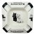 Vintage Black & White Scotch Whiskey Scottie & Westie Dogs Ashtray For Sale