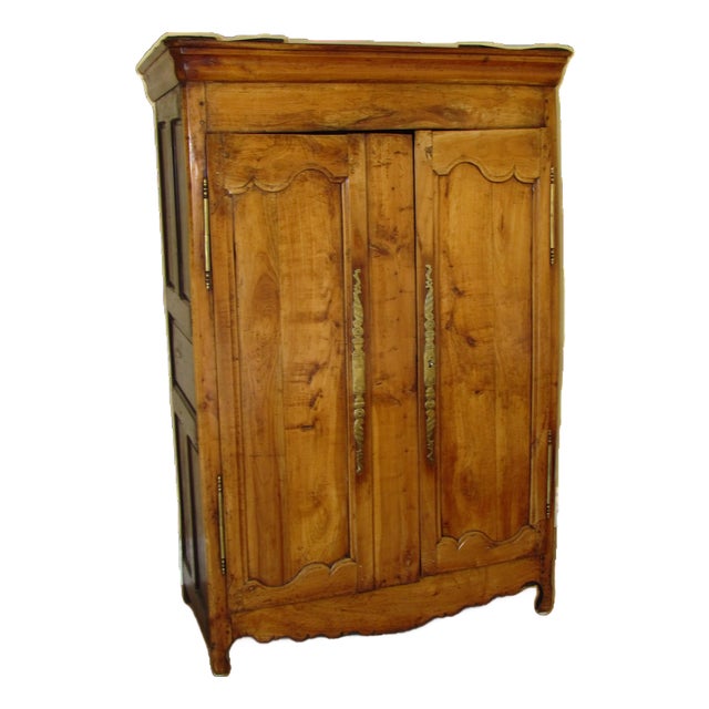 Antique French Walnut Cabinet/Armoire With Gorgeous Patina. For Sale