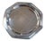 Silver-Plated Metal Bottle Coaster with Villars Pattern from Christofle For Sale
