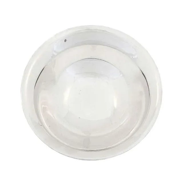 Modern 1950s Sterling Silver Modernism Bowl For Sale - Image 3 of 6