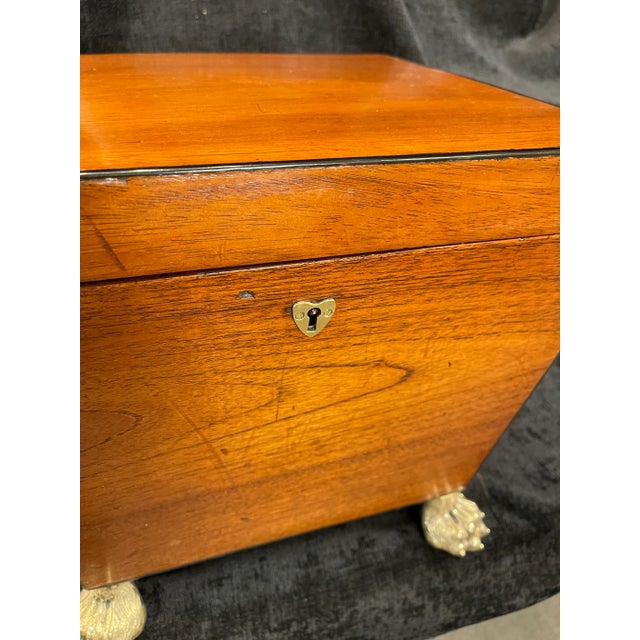 Wood Early 19th Century Regency Mahogany Cellaret For Sale - Image 7 of 12