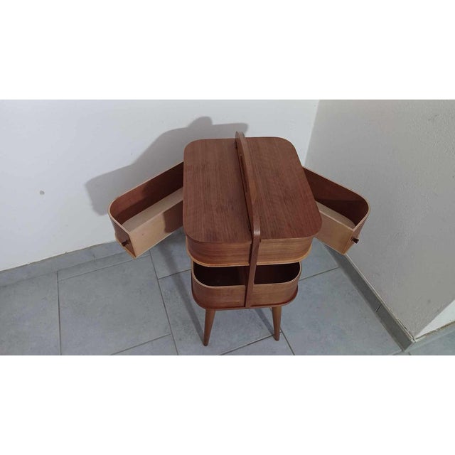 Danish Sewing Box in Teak, 1960s For Sale - Image 15 of 18