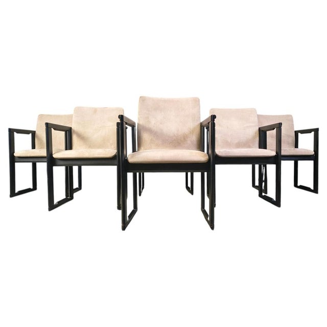 Vintage Dining Chairs attributed to Tobia Scarpa, 1970s, Set of 6 For Sale - Image 14 of 14