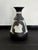 1990s Vintage MCM Wedgwood Jasperware Black/White Bud Vase For Sale - Image 5 of 6