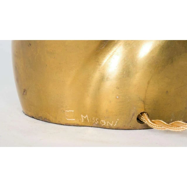 Vintage Sculptural Lamps by Enzo Missoni, Set of 2 For Sale - Image 6 of 9