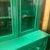 1970s Extra Large Kelly Green Cabinet For Sale - Image 5 of 7