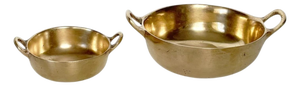 Vintage Brass Trinket Trays, 1950, Set of 2