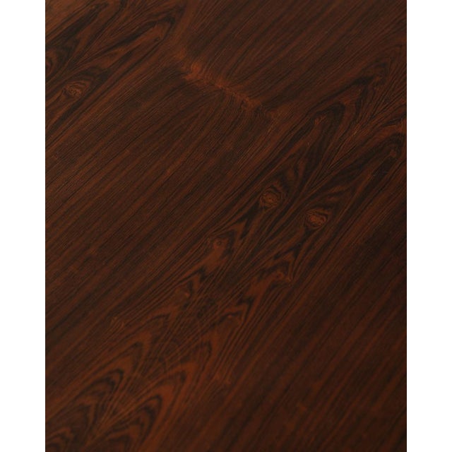 Danish Modern Model 283 Round Coffee Table in Rosewood by Johannes Andersen for CFC Silkeborg, 1960s For Sale - Image 14 of 18