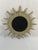 Vintage 16.5" French Style Gilded Resin Sunburst Wall Mirror For Sale - Image 10 of 16