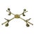 Antique 19th C English Regency Style Brass Stand or Trivet For Sale