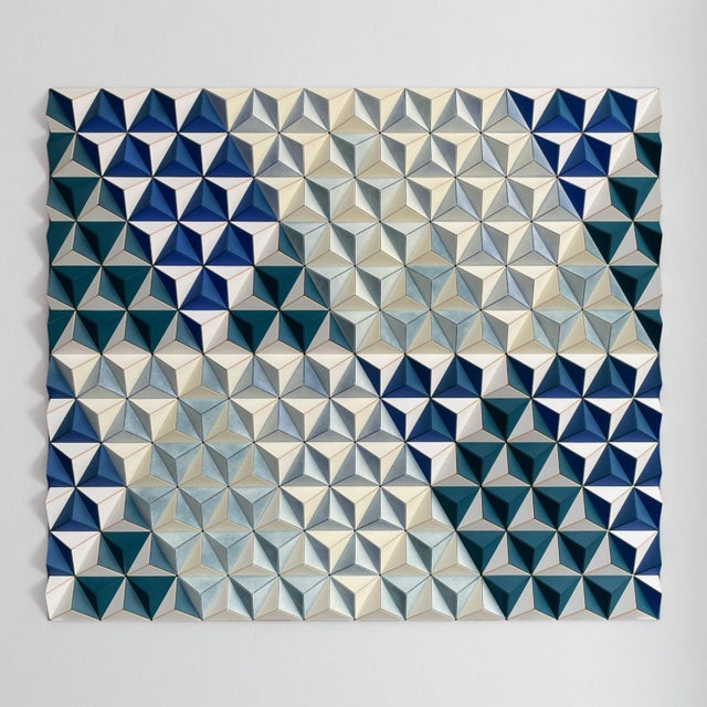 Wood Sebastian Welzel, Fis-6 Topographie, Laminated Cardboard, Limited Edition 5 of 20 For Sale - Image 7 of 7
