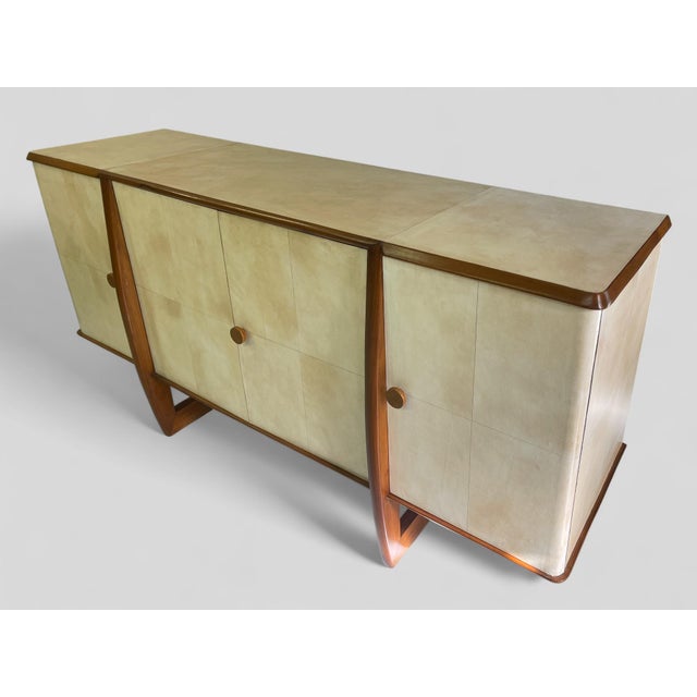 Art Deco Italian Sideboard in Parchment, 1940s For Sale - Image 14 of 18