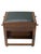 Art Deco Amsterdamse School Stool with Adjustable Leather Seat, 1920s For Sale - Image 13 of 14