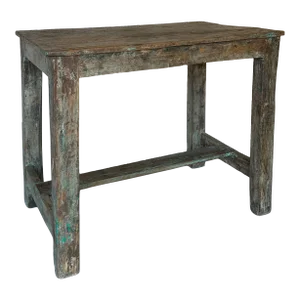 Vintage Industrial French Work Table