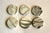 Round Marble and Cork Coasters - Set of 6 - Vintage For Sale - Image 6 of 6