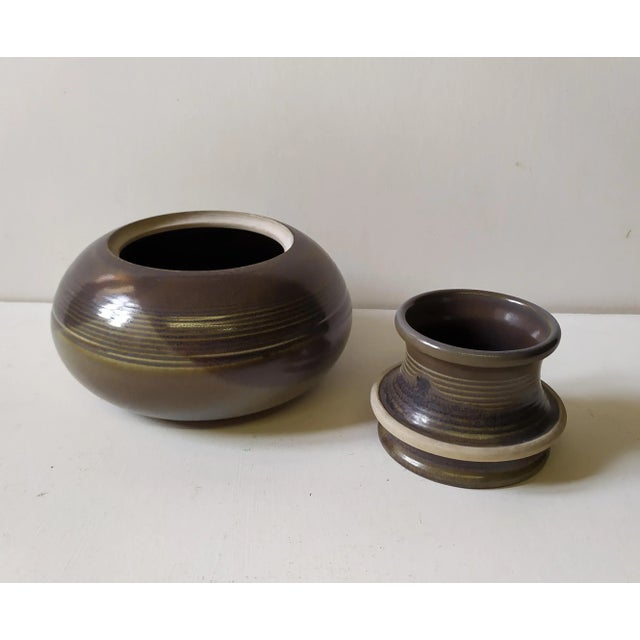 Ceramic Vase by Franco Bucci, Pesaro, 1970s For Sale - Image 4 of 4