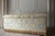 Vintage Damask Traditional Tufted Rolled-Arm Sofa With Fringe Skirt For Sale - Image 9 of 18
