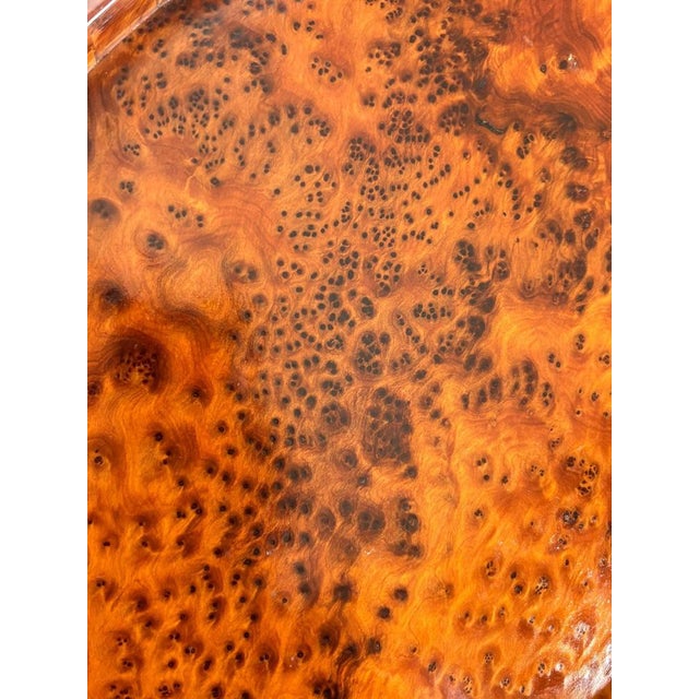 Oval Wooden Tray, France, 1970s For Sale - Image 9 of 10