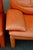 Series 5 Lounge Chairs in Cognac Orange Leather, 1970s, Set of 5 For Sale - Image 15 of 18