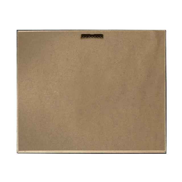 Family of Foxes Framed 8x10" Oil Painting Reproduction Print on Canvas in Distressed Black Wood Frame For Sale - Image 4 of 4