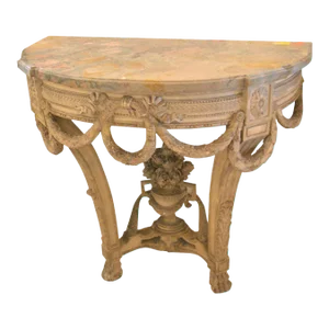 Louis XVI Style Painted Console Table