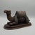 An excellent late 19th century hardwood carving of a recumbent camel. Dimensions: H 14cm W 26cm D 11.5cm Origin: Indian...