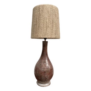 Ceramic Table Lamp from Accolay, 1970s For Sale