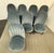 Textile Arhaus Arco Channel Back Banks Velvet Dining Chairs, Set of Eight For Sale - Image 7 of 12