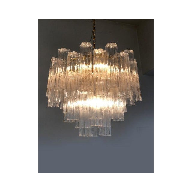 Glass Sputnik Chandeliers in Murano Glass by Simoeng, Set of 2 For Sale - Image 7 of 14
